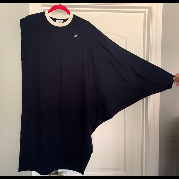 Adidas Hyke Asymmetric Big Tee | Dress (Rare) - Picture 3 of 6